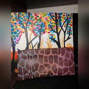 Henri Bendel Animal Print Clutch